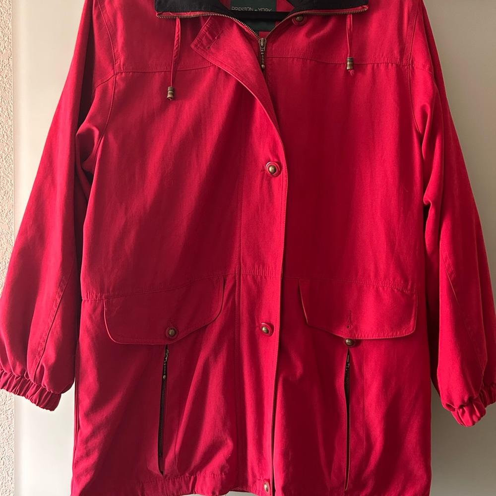Preston & York Vibrant Red Jacket